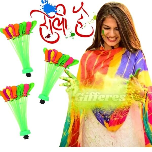 WhatsApp-Image-2025-08-20-at-2.35.29-PM-1 Self-Sealing Water Balloons – 111 Pcs | Automatic Fill & Tie Magic Balloons with Universal Tap Adapter | Multicolored for Holi & Summer Fun