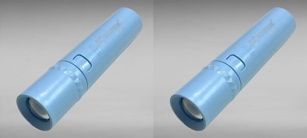 Pl 003 Long Range LED Rechargeable Torch Light – 1000 Lumens, 3 Modes, 500m Beam Distance, 1400mAh Battery with USB Cable, Durable Outdoor Flashlight