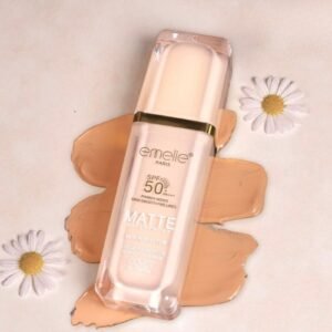WhatsApp-Image-2025-08-27-at-12.48.59-AM-1-1 Emelie Paris SPF 50+ Foundation with Primer (30 ml) – Full Coverage, Waterproof, Matte Finish - Shade # 1