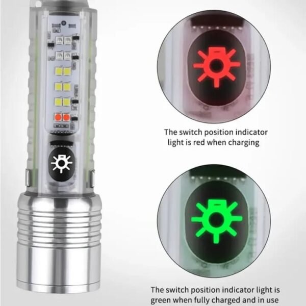 WhatsApp-Image-2025-09-01-at-2.14.23-PM-2 520A Multifunctional Zoom Flashlight | Rechargeable Torch with White, Red, Blue & UV LED + White Laser