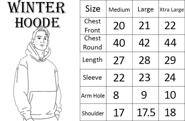 New Summer Collection Full Black Hoodie with Ghost Skull Print for Men and Boys – Comfortable, Trendy & Casual Wear