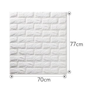 Waterproof Wall Sheet 70×77cm – Self-Adhesive Wallpaper for Room & Office Décor