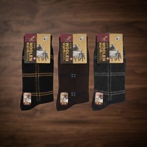 a05dfb73f096007aff9d5fda593a9322 Cotton Woolen Warm Winter Socks - Apparel Product Designed For Winter Wear And Daily Comfort Routine - Pack of 12 Pairs (Multi-color)