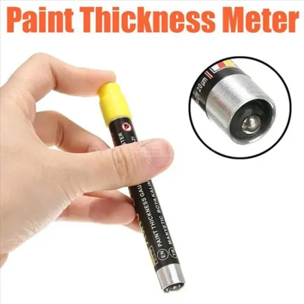 a1dcc79b9cd2d4b3e81beb6b7f75e1c3 Auto Lak Car Paint Tester Pen – Magnetic Paint Thickness Meter Gauge Car Body Damage Detector & Accident Crash Checker