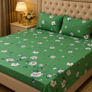 a2743db46ca5e3be0466d520158f2caa 3D Crystal Cotton 3-piece Bedsheet Set AY0010036