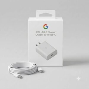 a48368ea47a4b1583207419a07e8a905 Original Google 30W USB-C PD Fast Charger with USB-C to USB-C Cable for Google Pixel 9/8/7/6 Series, Pixel Fold, Tablets & USB-C Devices