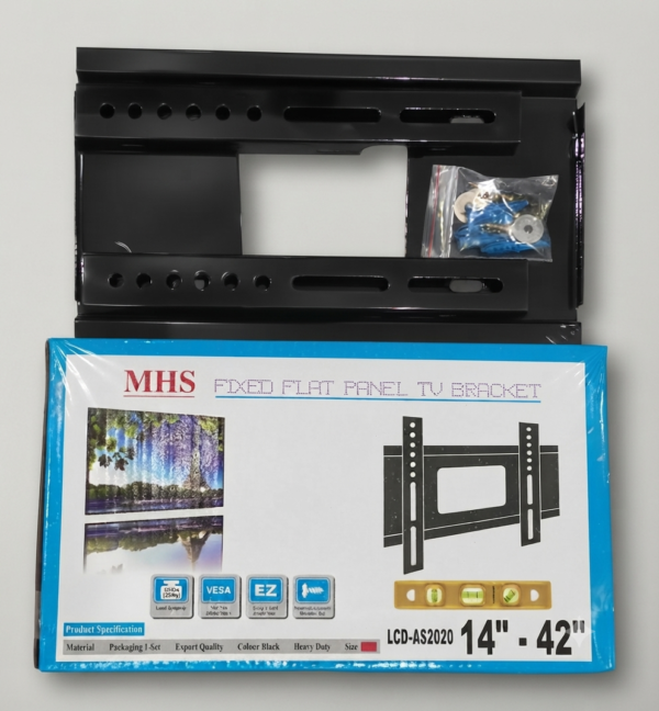 a5785c843f251db21f25faab9b4ca798 MHS Fixed Tv Wall Mount Bracket 14 To 42 Inch Heavy Duty Led Lcd Tv Stand With Bubble Level And Complete Fitting Kit