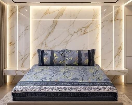 a640ae901acf004d782b9b915314a479 3D Crystal Cotton 3-piece Bedsheet Set AY0010034