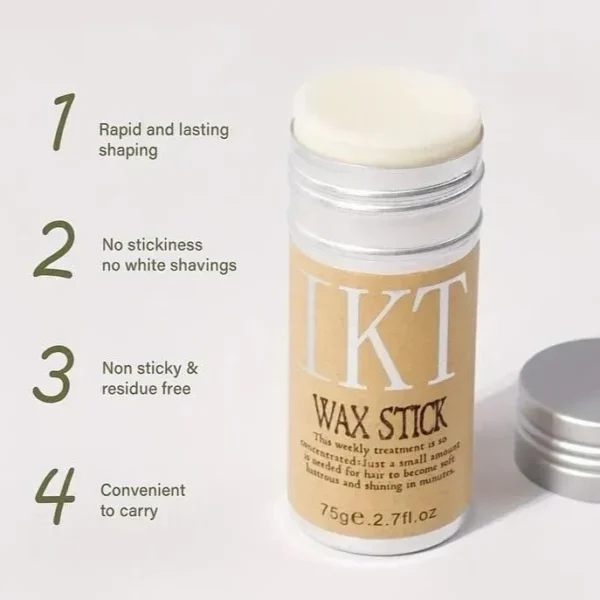 a6623acb2de1a7e059527b85273d3bb0 IKT Hair Wax Stick – Styling Gel Cream for Men & Women | Frizz Fix, Edge Control & Fluffy Hair Setter