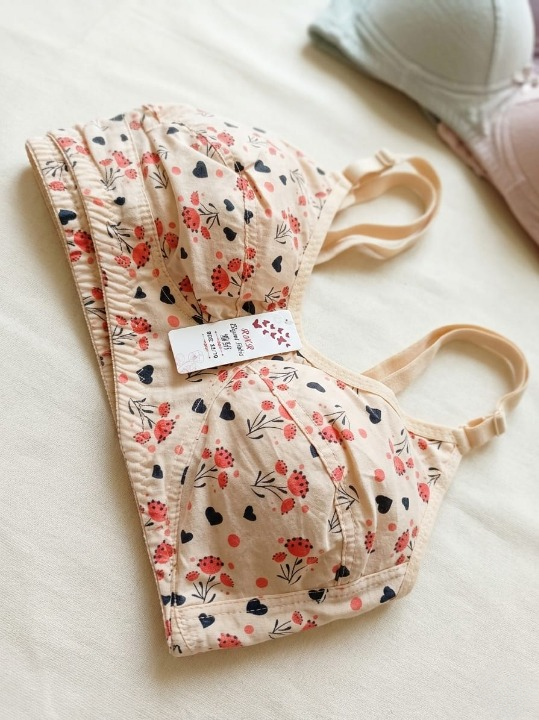 a7ffcdf243f25f7e41d68952a00993e2 Lawn Summer Friendly Printed Bra for Women – Soft & Breathable Everyday Comfort Bra