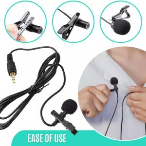 a82328dd333b6641650b25c3937ba48e Professional Lavalier Microphone for TikTok & Blogging – Clip-On Wired Mic