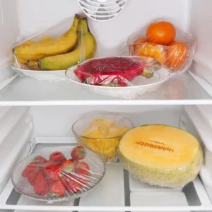 a92916eeaf3cfae3885c81c9f9334f58 Pack Of 2 Reusable Elastic Food Storage Covers - Fruit and Bowl Seal Bags