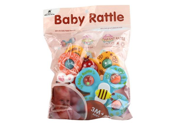 a97a651172e57440051ccb7c20ad10a8 3PCS Rattle Suction Baby Toys Set Fun Sensory Teether Toys For Infants And Toddlers