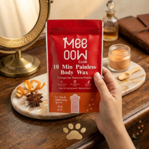 a9b8afc42d3a2691c9a6c138abbed6a0 Meeoow Club 10-Min Painless Body Wax | Orange-Scented Hair Removal Powder 100g