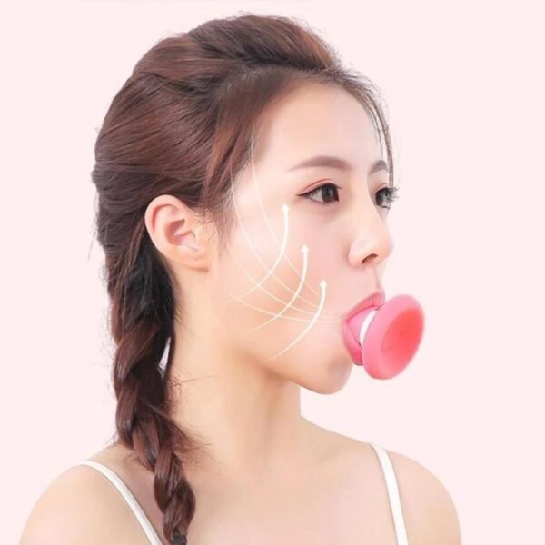V Shape Face Slimming Tool Facial Exerciser – Jawline & Double Chin Mouth Muscle Tightener