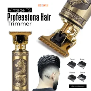 ab7a2b94efd60c7ad78cd8c894f46177 T9 Trimmer - Vintage T9 Gold Hair Trimmer - Premium Body Dragon Shape T9 Hair Trimmer Plastic Body