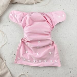 Imported washable diaper with inner (Random Color)