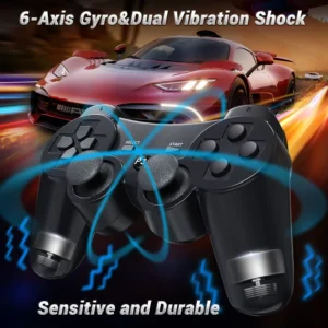 ae91937fd6d359aa27ebd82a95f5a227 Sony PS3/PS4/PS5 DualShock Wireless Gaming Controller – Ultimate Gamepad with Powerful Vibration, Dual Analog Sticks, Responsive Buttons & Ergonomic Grip (Random Color)