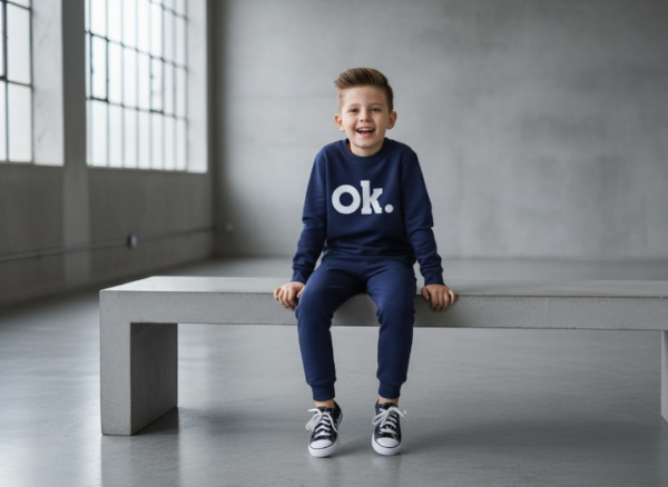 aea6f53ee0280a968caa62e9aaa7db35 OK Printed Sweatshirt & Pajama Trouser Tracksuit for Kids | Winter Warm Fleece Clothing Set Outfit for Boys & Girls – Cozy & Trendy | FOR BABY AND KIDS