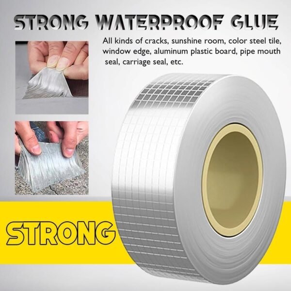 aedec777afea26d6c3debdb18ba0b2fd Heavy Duty Aluminum Foil Butyl Waterproof Repair Tape