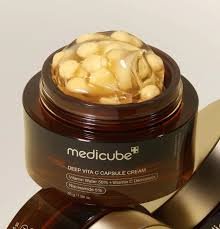 af1889659defbc36e940f57de846fb3e Medicube Deep Vita C Capsule Cream For Face And Body Brightening And Moisturizing Skin Care Cream 55g