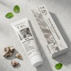 af899b8f7428802b10a32795a6eec295 Holydeer Recovery Toothpaste | 7.5% Nano-Hydroxyapatite For Enamel Repair & Whitening - 120Gram