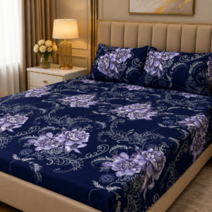 afec31bf603a8ed84f0587d4d522820f 3D Crystal Cotton 3-piece Bedsheet Set AY001009