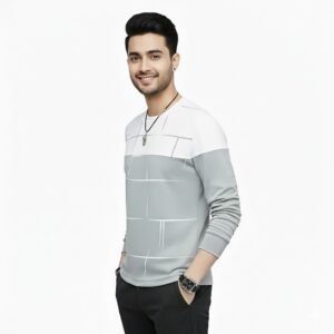 b1621df2c2c68000ef51ab6f944eb31a Lining Print Cotton Jersey T Shirts Full Sleeves Providing Premium Quality With Smart Look Easy Wash And Comfortable Ready To Wear Design