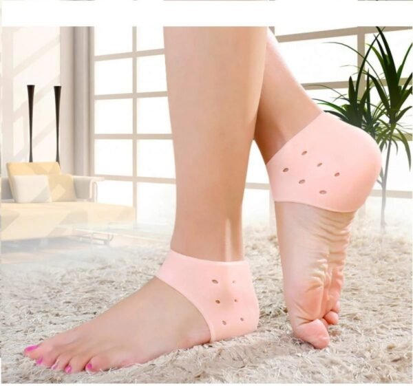 b19673e151efc4baa2175b69bd86a4a9 Silicone Gel Heel Pad Socks | Pain Relief & Anti‑Crack | 1 Pair Heel Guards & Protectors for Women