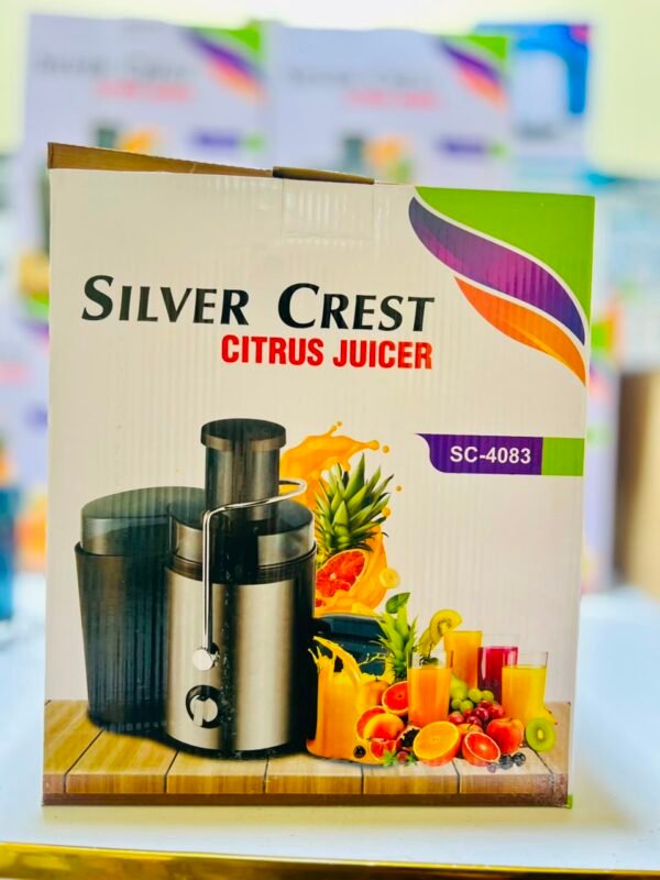b2f5aee9ac4cd408829745c86e2913b9 Silver Crest Fruit Juicer With Two Speed Settings I And II For Efficient Juicing Of Various Fruits And Durable Daily Home Use Design
