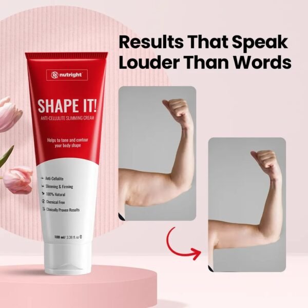 b3eafb48f3c2a83c4ccb30f1e7646a21 Shape It Anti-Cellulite Slimming Cream | Firming & Skin Tightening Body Cream (100ml)
