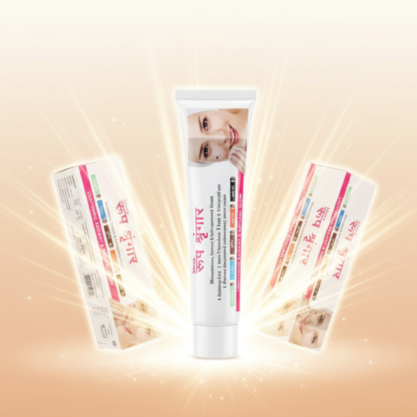 Roop Shingar Beauty Cream – 5 in 1 Lightning Radiance & Natural Glow Formula (Made in India)
