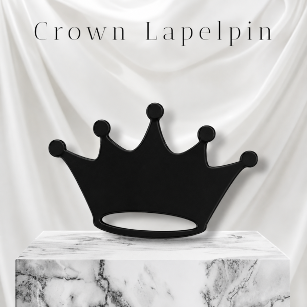 b5b540707a0f4ce3727fc6a64d3331b1 Crown Lapel Pin Stylish Punk Badge Pin High Quality Crystal Acrylic Durable Attractive Fashion Accessory Practical Choice Size 2 Inches Approx