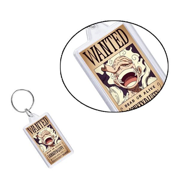b76e207539cfb3e5355ccc3b5043efeb Monkey D. Luffy Anime Acrylic Keychain Double-Sided Printed – Cute Cartoon Character Key Ring for Backpack, Bag, Keys & Accessories