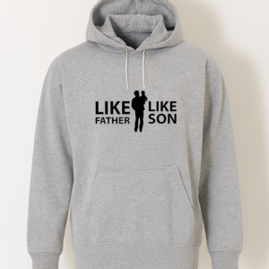 ba9a631f511869683dd4ddb14065b858 New Summer Collection Full Grey Hoodie Father And Son Printed For Men And Boys