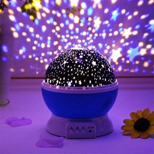 bc7db7b56f2c4de46591a4b0572f5281 Night Light Star Lamp Starry Sky Projector | 360° Rotating LED Star Light Lamp With Multicolor Projection | Perfect Table Night Lamp Gift For Babies And Children (Random Color)