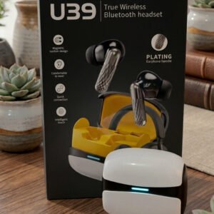 be0e64053f79662e9fb389b305eae38e U39 Wireless Bluetooth Earbuds with Charging Case – Hi-Fi Stereo Sound & HD Calling Earphones