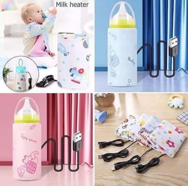 be376eea19775741218b8b7f40356e50 Portable USB Feeder Warmer Pouch | 42°C Constant Heating | Easy‑to‑Carry | Random Design