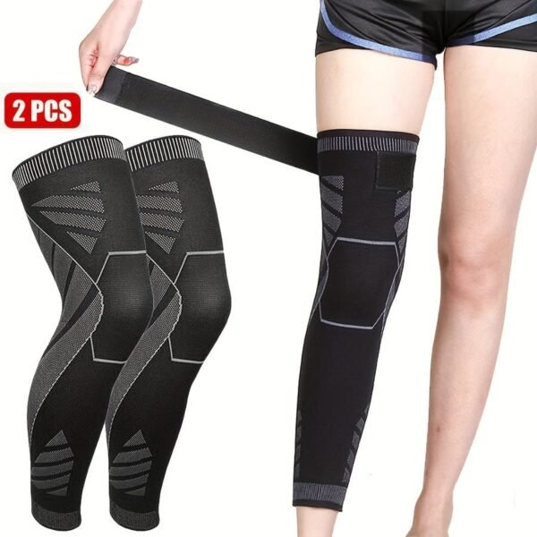 bf0f08c6ce79a40c629dddd4911e2f99 1 Pair - Knee Compression Support Sleeve Elastic Knee Brace For Pain Relief Sports Protection And Joint Stability (Random Color)