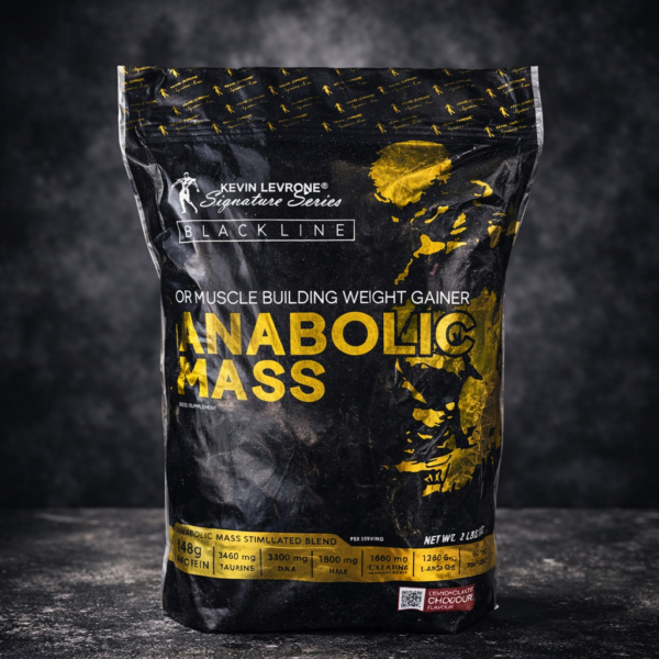 Kevin Levrone Signature Series Black Line Anabolic Mass Pro Muscle Building Weight Gainer – 2 LBS (908g)