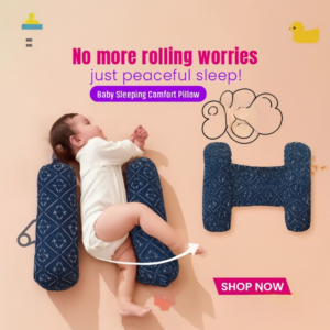 c120c11d3b2ff66bd4a2064f61eb720b Baby Sleeping Comfort Pillow – Soft Support Pillow For Infants – Ergonomic Shape For Head, Neck And Back – Breathable And Washable Fabric