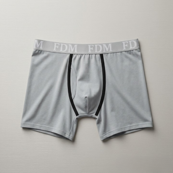 c158456150f3330a280d45a891dbd1dd FDM Men's Underwear Comfortable Breathable Innerwear Soft Fabric Daily Wear Stretchable and Durable Design (Random Color)