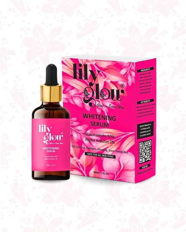 c1b86be8d83be85e0834c88fffa0998b Lily Glow Whitening Serum for Face, Hands & Feet – Glutathione, Brightening Formula | For Men, Women, Oily & Dry Skin 30ml