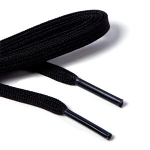 c2379c97a0bfb28e7815bf5d81c95078 Black Shoelaces Medium Size Are Designed To Provide A Sleek And Classic Look While Ensuring Strength And Comfort