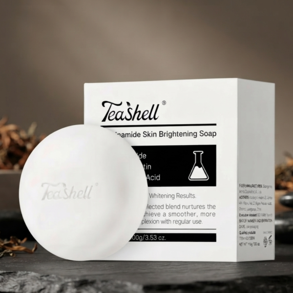 c267aae012b6dbcab0735390e513b0c9 Teashell Niacinamide Skin Brightening Soap - Cleansing Bar Formulated For Daily Skincare Routine And Bright Complexion - 100g