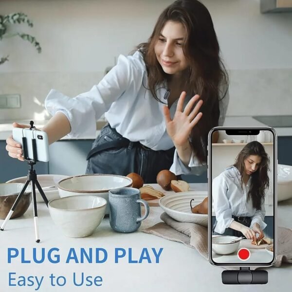 c2c4928fc5ee9615f7245af4449c3653 K9 Professional Wireless Lavalier Lapel Microphone For Android Smartphones Cordless Omnidirectional Condenser Recording Mic For Interview Video Podcast Vlog YouTube