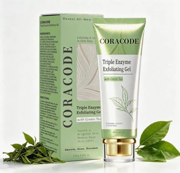 Coracode Triple Enzyme Exfoliating Gel (100g)