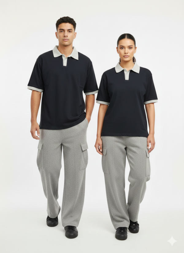 c45c648b38ce63d6d575412c3ed60b54 Men’s Stylish Track Suit – Premium Polo T-Shirt & Soft Cargo Trouser Set | Comfortable Casual Sportswear for Gym, Travel & Daily Wear