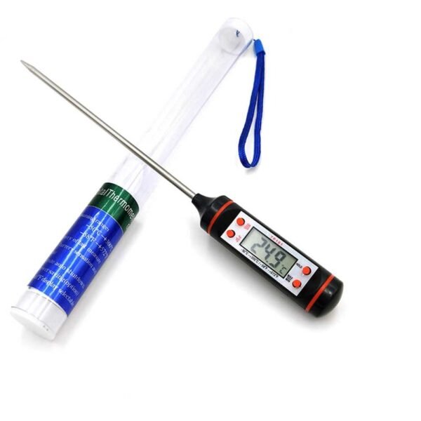 c47d82d94dadc6f167449979f0d95a23 TP101 Digital Food Thermometer with Stainless Steel Probe | Kitchen BBQ Meat Cooking Baking Milk Oil Water Temperature Meter