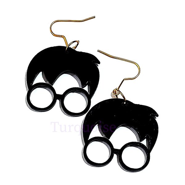 c5613e9eb048a6f57de059c392eb6a9f Harry Potter Earrings Acrylic Material For Harry Potter Fans